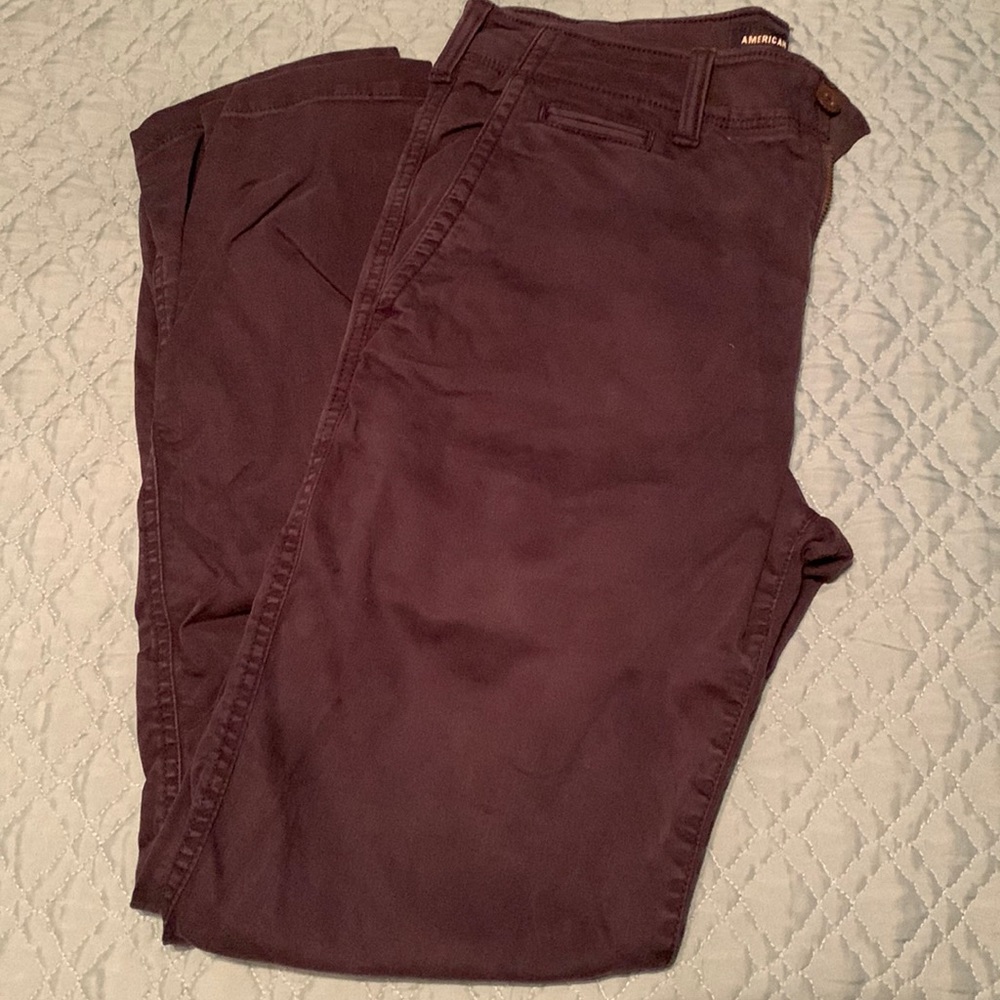 Mens navy chinos